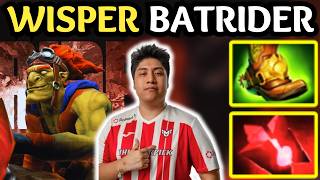 🔥 Wisper BATRIDER Offlane — Sticky Napalm CONTROL 🔥 Dota 2 Offlane