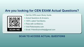 CEN Test Prep PDF 2026 | The Emergency Nursing Topics You Must Know