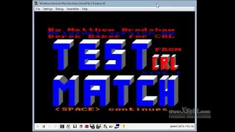Amstrad Test Match Cricket