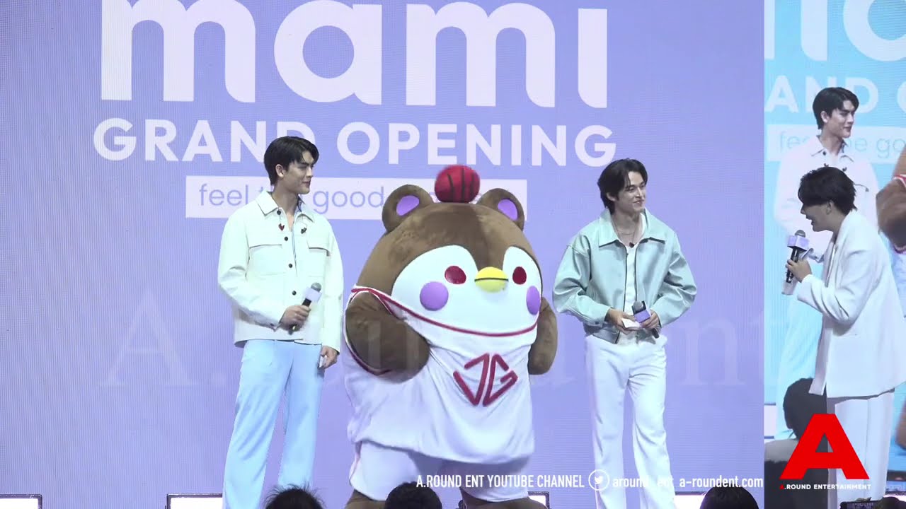 “จอส - กวิน และ GUINZLY” ในงาน mami GRAND OPENING the feel-good moment with JossGawin