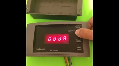 Velleman Advanced Up Down Counter Kit K8038 Vine Video 6 Seconds