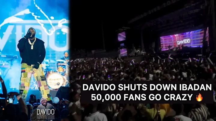 Davido Live in Ibadan Full Performances & Highlights as 50,000 Fans Go Wild At Liberty Stadium