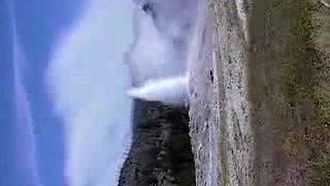 Old Faithful erupting