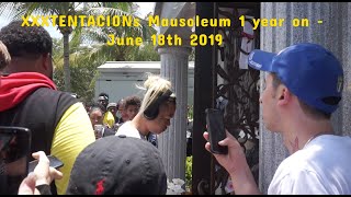 VISITING XXXTENTACIONS MAUSOLEUM 1 year after his death !!! RIP TO A LEGEND!!