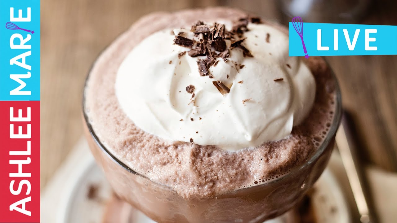 Frozen Hot Chocolate Recipe - LIVE
