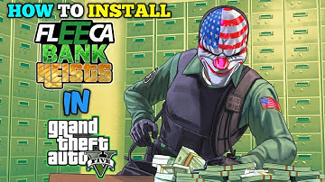 HOW TO INSTALL FLEECA BANK HEIST IN GTA 5 STORY MODE | BANK ROBBERY MISIIONS | GTA 5 MODS 2025