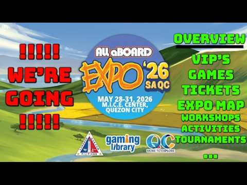 Preview: All aBOARD EXPO '26 - Quezon City, Philippines [We're Going!]