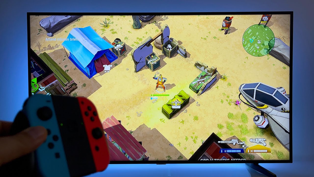 Space Marshals 2  (p5) | Nintendo Switch V2 - dock mode gameplay | 4K TV