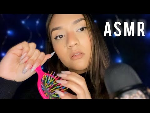 ASMR tu hermana te peina para ir a la escuela 🏫 (roleplay)