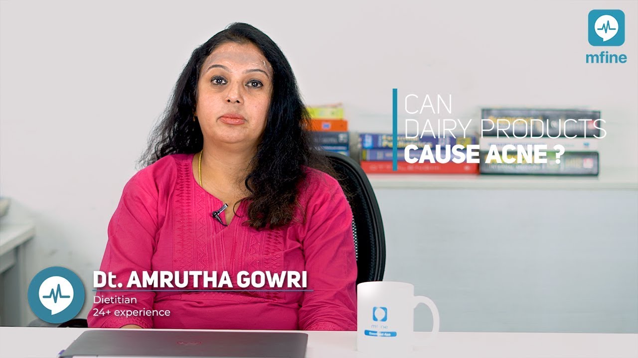 Can Dairy Cause Acne? Dairy and Acne MFine YouTube