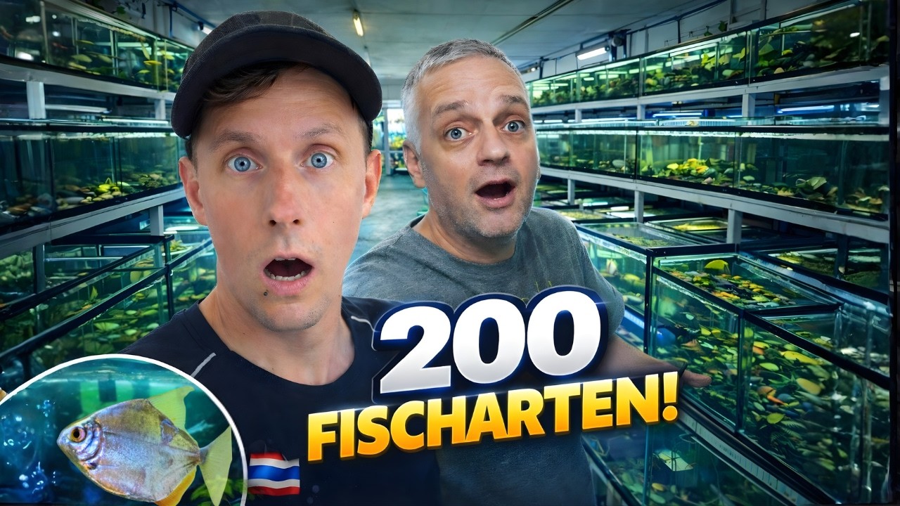 Dieser Zierfischzüchter wollte eigentlich NICHT vor die Kamera…