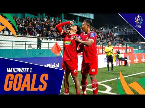 All Goals | Matchweek 1 | Indian Football League — football highlights