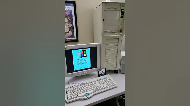 it's 1994 & you startup Windows 3.11 (raw sound)