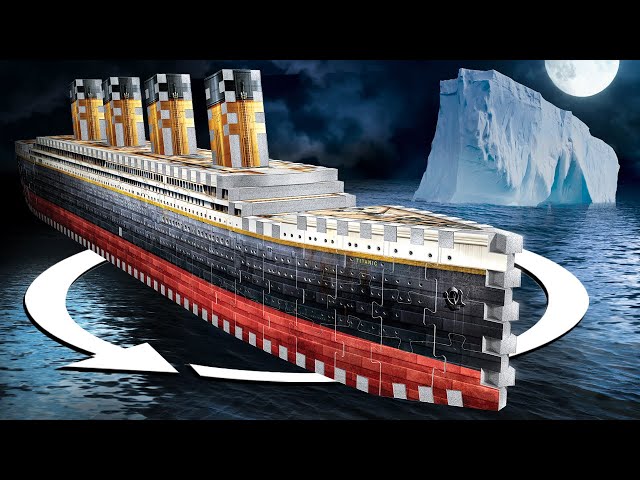 Puzzle 3D Titanic (440 pièces)