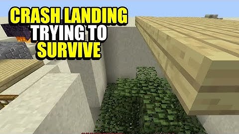 Ep2 Trying To Survive - Minecraft Crash Landing Modpack