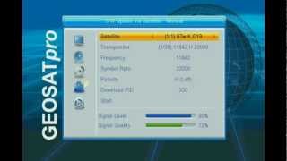 GEOSATpro microHD DVBS S2 Upgrade Firmware via Satellite Update