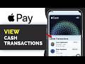How To Check Apple Pay Cash Transactions (View History 2026)