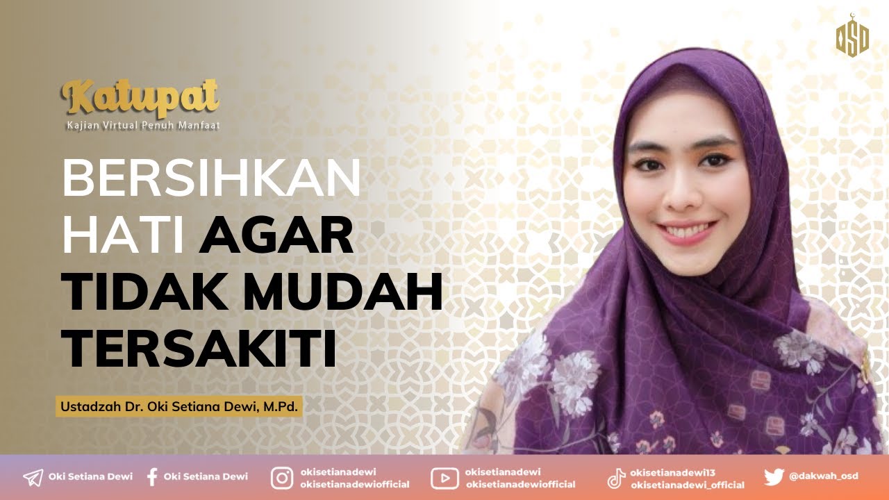 ОЧИСТИТЕ СВОЕ СЕРДЦЕ, ЧТОБЫ ЕГО НЕ РАНИТЬ ЛЕГКО | Доктор Оки Сетиана Деви, магистр богословия