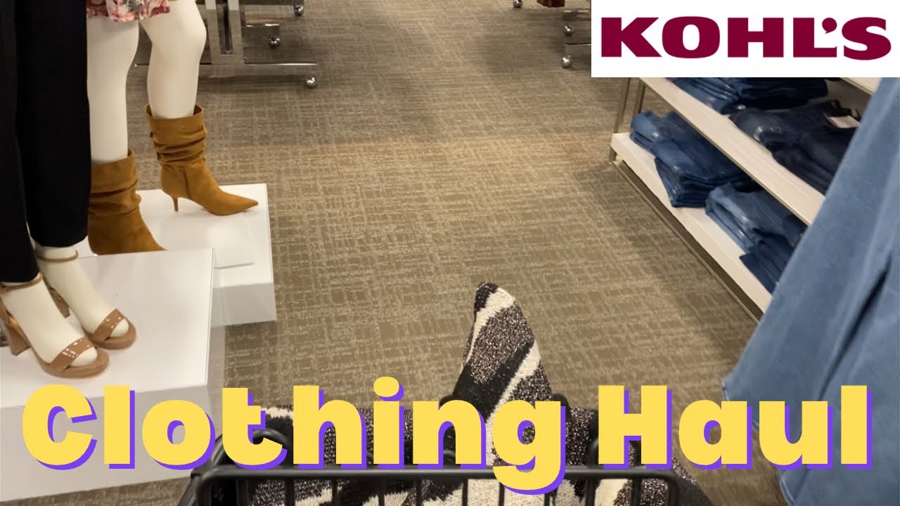 🛍️🛒WHAT DID I BUY?? KOHL'S CLOTHING HAUL‼️KOHL'S SHOP WITH ME, KOHL'S  WOMEN'S CLOTHES