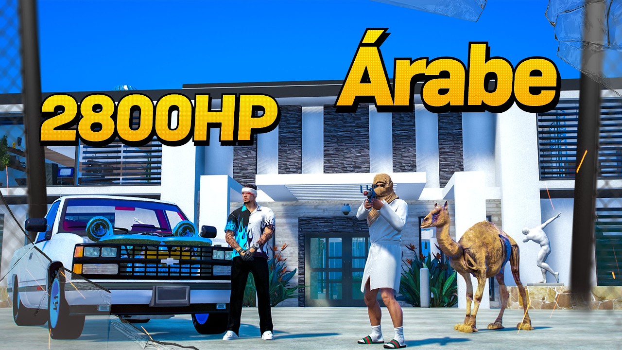 Usamos la Camioneta de 2800HP Para Visitar Nuestros Amigos Arabes