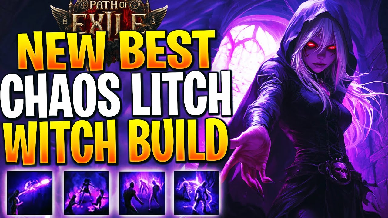 New infinite dps chaos witch build path of exile 2 witch build guide