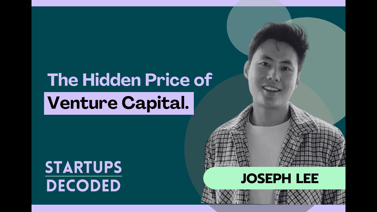 Ep#33: The Real Cost of Venture Capital in the AI Era - Joseph Lee.