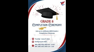 GRADE 8 COMPLETION CEREMONY 2025 (BA,BB,GA,GB)