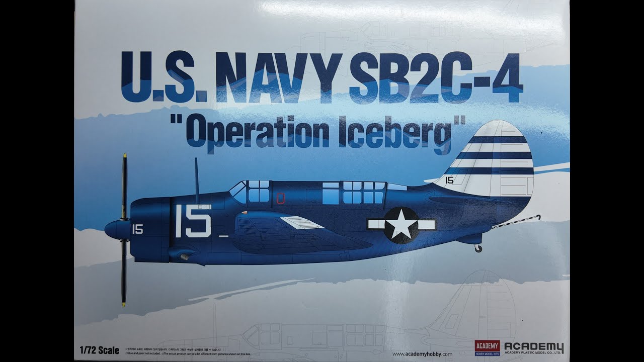 1/72 ACADEMY USS SB2C-4E HELLDIVER ヘルダイバー 其の② - YouTube