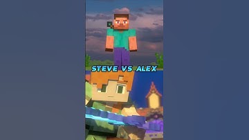 STEVE VS ALEX & NULL VS ENTITY303 MINECRAFT BATTLES! #minecraft #shorts