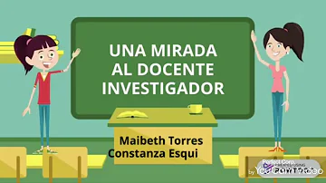 O que é que um professor precisa para ser investigador?