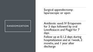 Literature Review - APPAC Trial