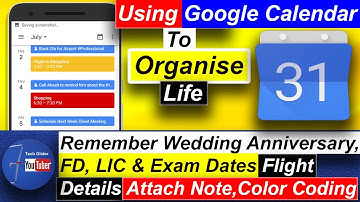 Google calendar app, increase productivity app | How to add birthday to google calendar app