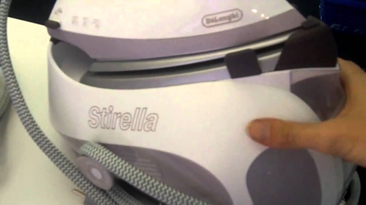DeLonghi Stirella: la migliore amica di chi stira con cura - IFA di Berlino  2010 - YouTube