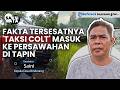 Di Balik 'Taksi Colt' Bermuatan Bibit Viral Tersasar di Persawahan Tapin, Dievakuasi Warga Binderang