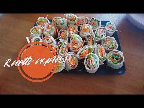 😋 WRAP EXPRESS RECETTE ANTI-CANICULE 🔥