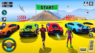 GT Mega Ramp Car Stunt Racing 3D - GT Car Stunt Racing 2025 - Android Gameplay  screenshot 1