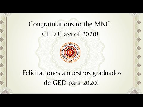 MNC GED Grad