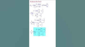 Limit of a trigonometric function