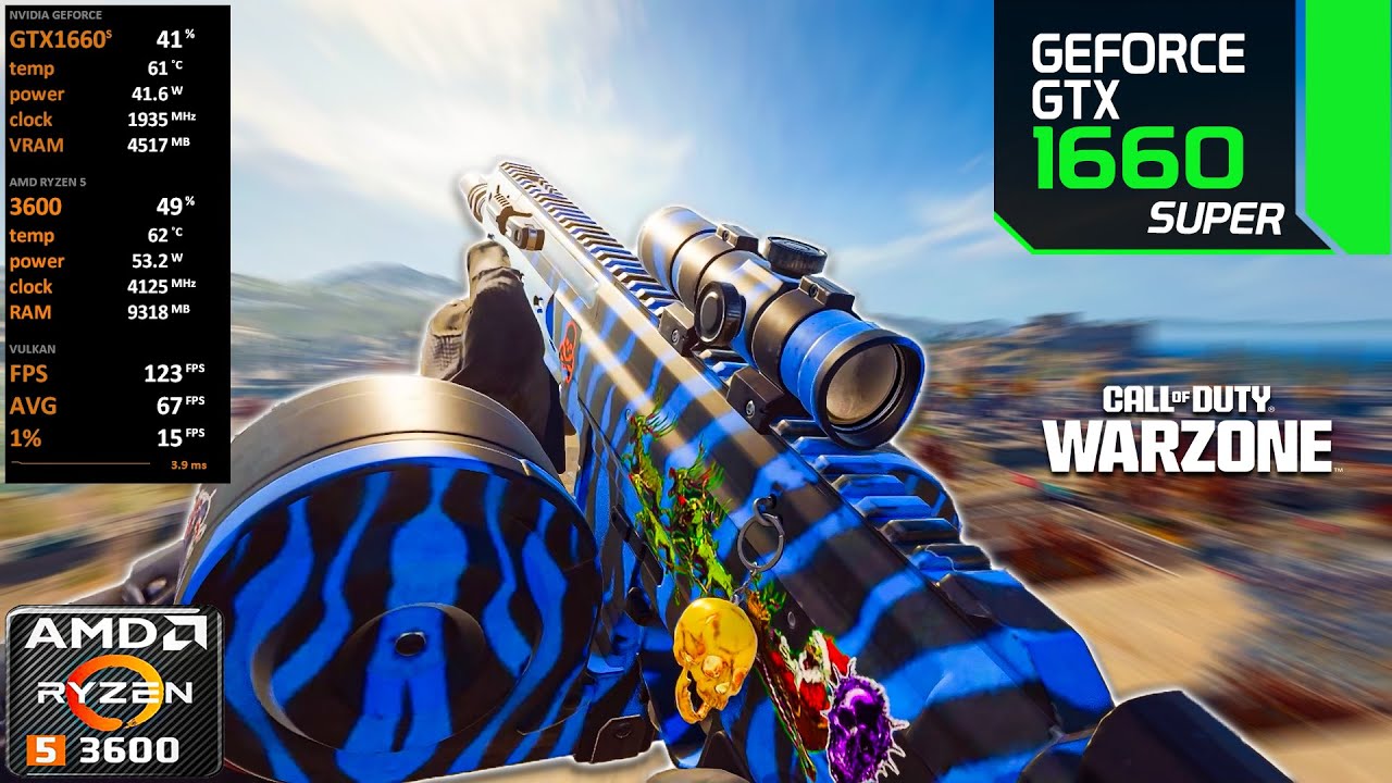 Call Of Duty Warzone 4 On GTX 1660 Super + R5 3600 | Best Settings | FPS Benchmarks | 2025