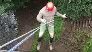 Abseiling Peak District