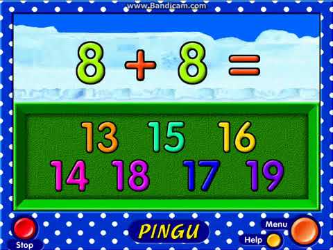 Pingu: A Barrel of Fun! - Number Puzzle (1997)