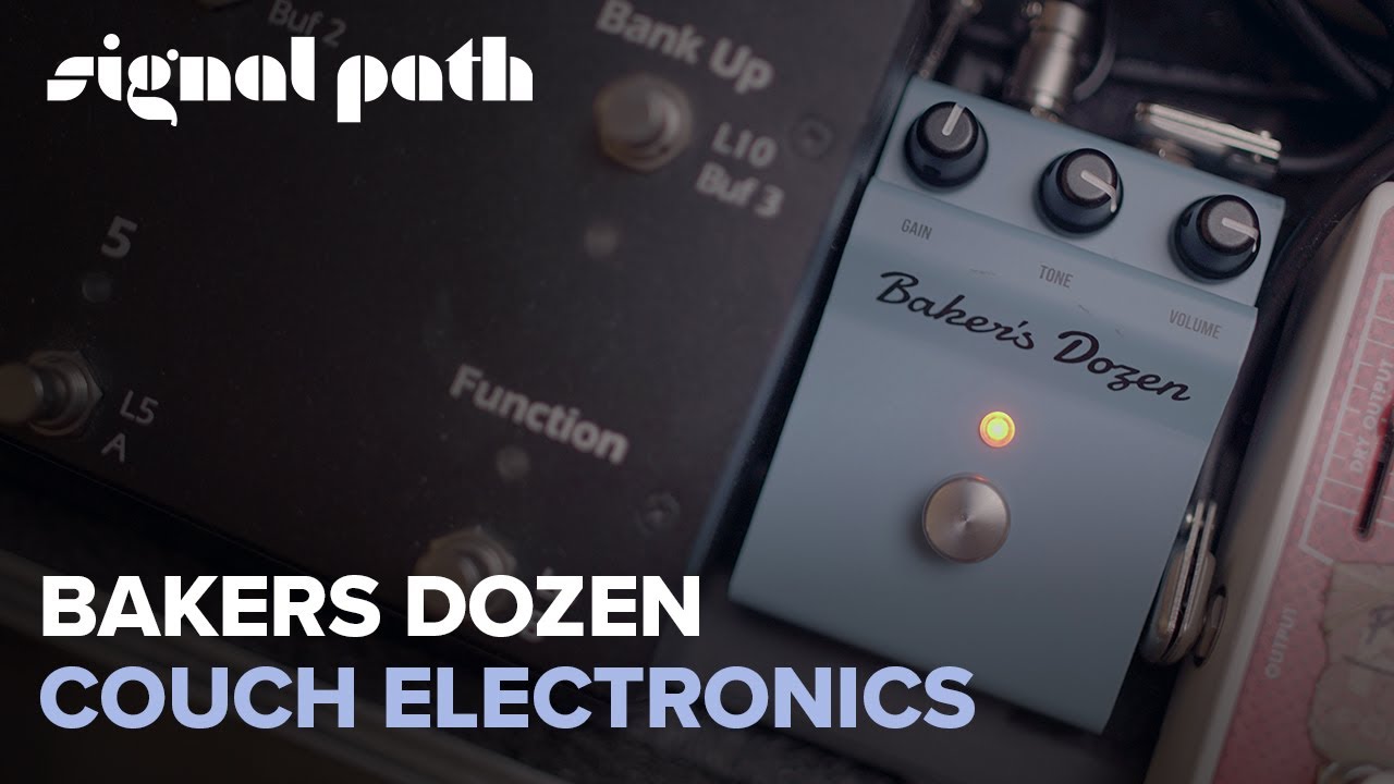 Beautiful Low Gain Overdrive | Couch Electronics Baker's Dozen