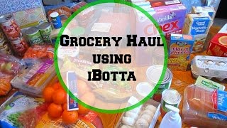 GROCERY HAUL! ibotta svaings (12-10-16)