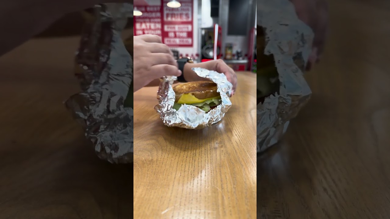 Patty Melt available now! Ask a crew member if you don’t see it on the menu. #pattymelt #fiveguys