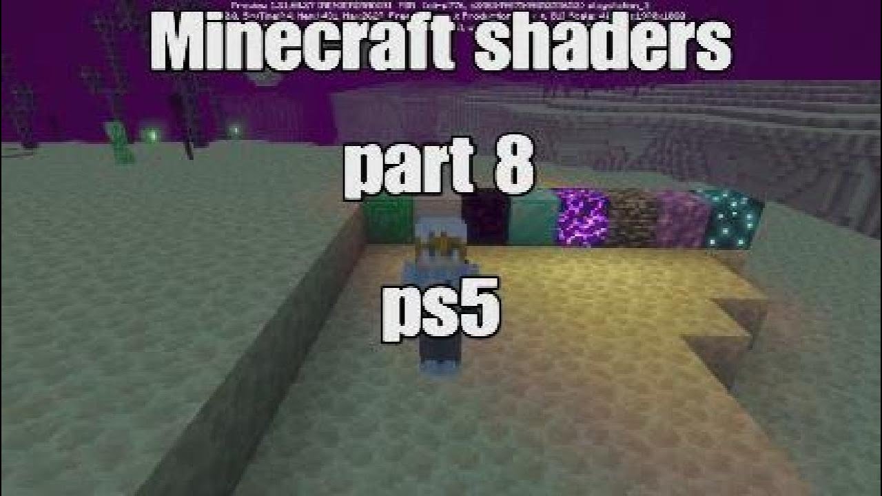 Minecraft shaders part 8 - YouTube