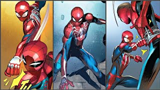 Marvel's Spider-Man Fights The 616 Spider-Man l Spiderman Is Broken By Aunt May's Death Spider Verse Unlimited Infinity Comic