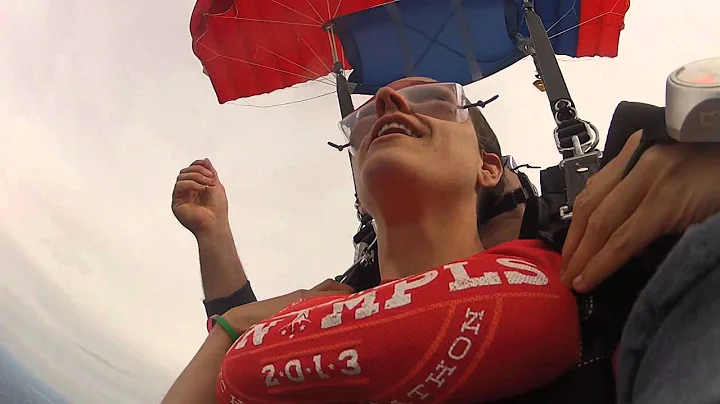 Samantha Buchanan 1st Skydiving Jump