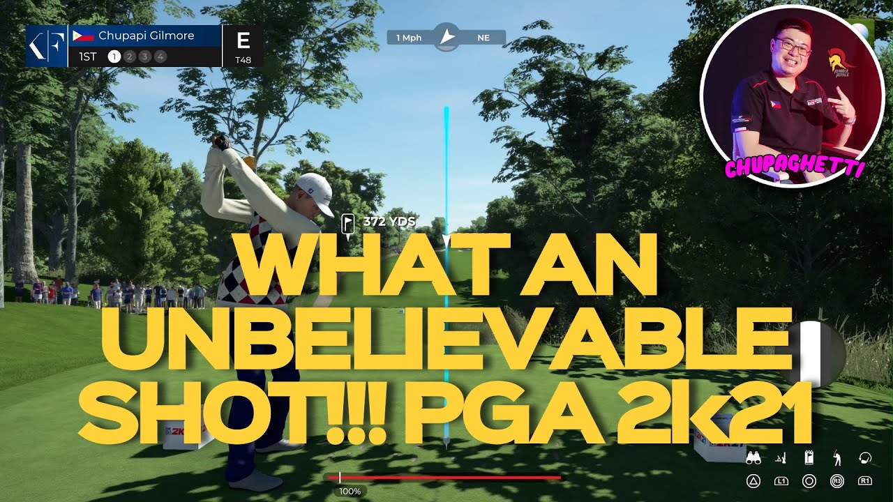 PGA TOUR 2K21 (PS5) WHAT AN UNBELIEVABLE SHOT!!! YouTube