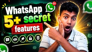 WhatsApp के 5+ Secret Features 😱 | 99% लोग नहीं जानते! | New WhatsApp Tricks 2026