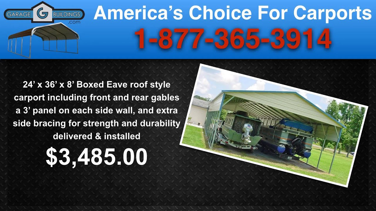 Alberta Carports | Alberta VA Carports | GarageBuildings.com